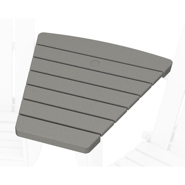 POLYWOOD Classic Series Angled Adirondack Connecting Table - Slate Grey
